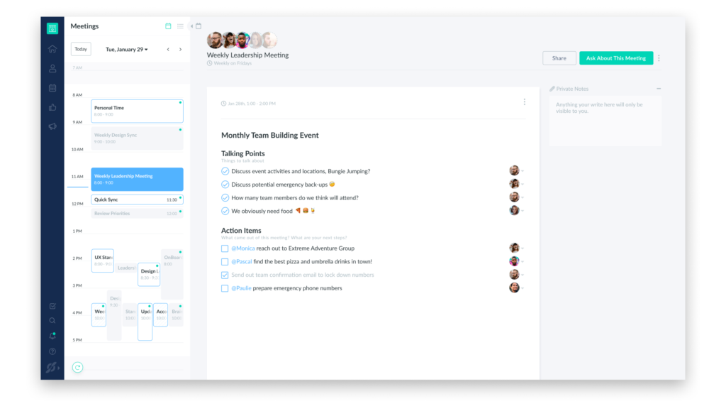 Remote Meeting Agenda Software