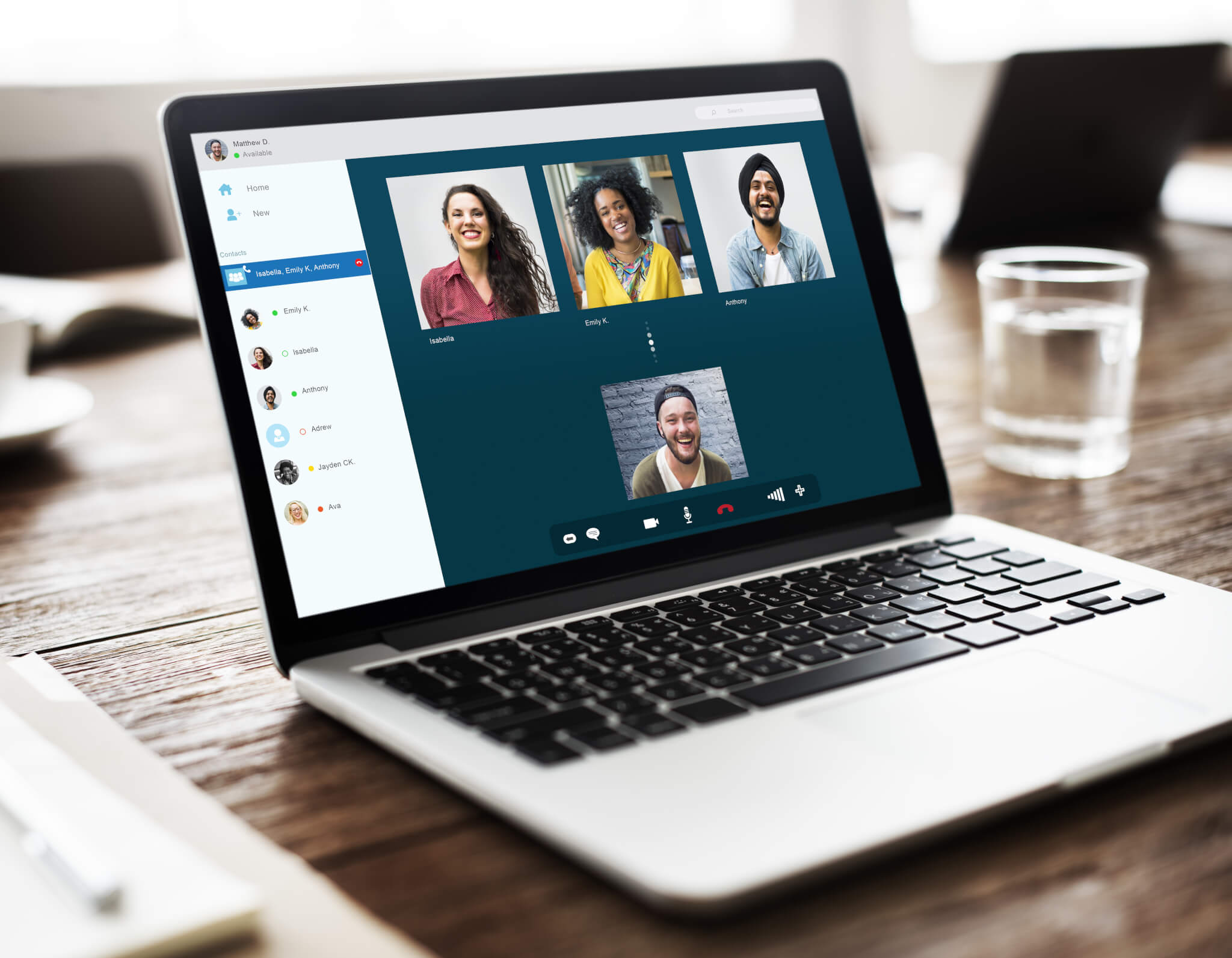Remote Team Meeting